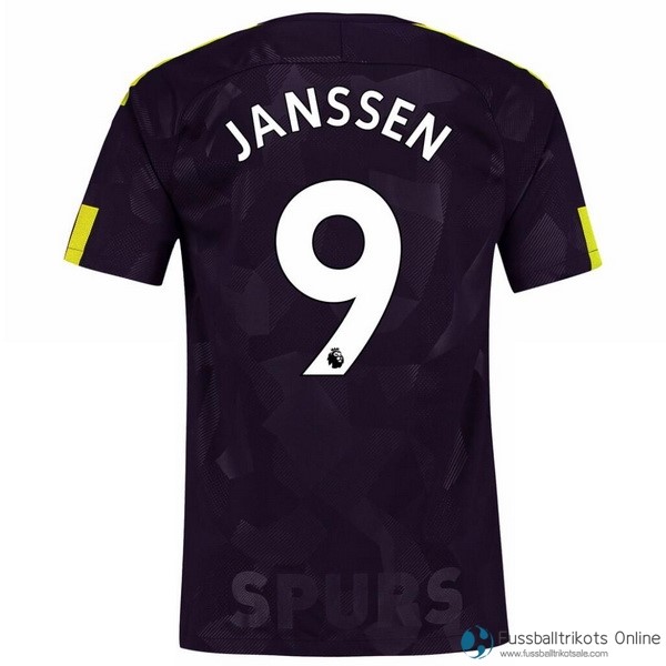 Tottenham Hotspur Trikot Ausweich Janssen 2017-18 Fussballtrikots Günstig